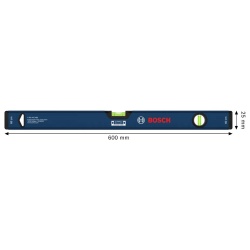 Nivel de Aluminio 2 Burbujas 600 mm Bosch 1600.A03.AA5-000
