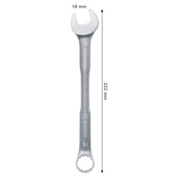 Llave Mixta 18 x 222 mm Bosch 1600.A03.AJ8-000