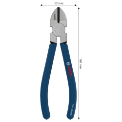 Alicate de corte diagonal 160 mm Bosch 1600.A03.DN1-000