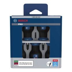 Juego Destornillador Corto PZ/SL 5Pz Bosch 1600.A03.HU7-000