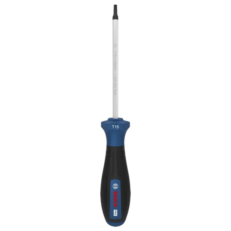 Destornillador Torx TX15 x 100 mm Bosch 1600.A03.9SA-000