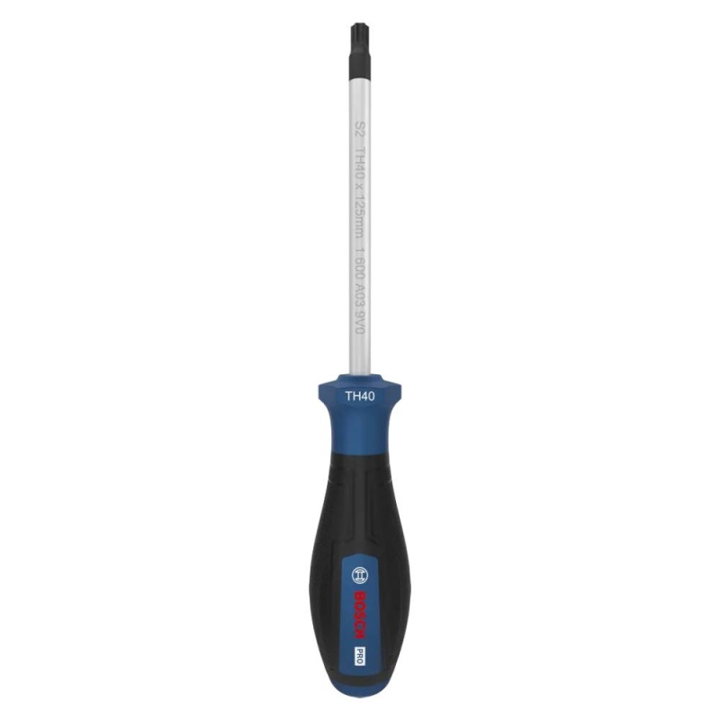 Destornillador Torx Security TH40 x 125 mm Bosch 1600.A03.9SR-000