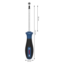 Destornillador Torx Security TH27 x 100 mm Bosch 1600.A03.9SN-000