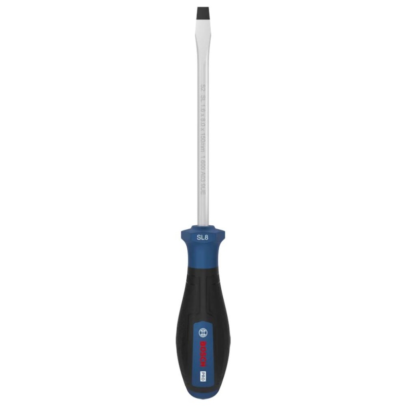 Destornillador Pala SL 1.6 x 8 x 150 mm Bosch 1600.A03.9S5-000