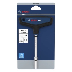Destornillador en T 1/4" x 100mm Bosch 1600.A03.9PT-000