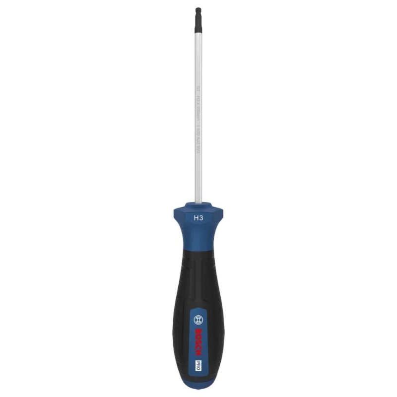 Destornillador Hexagonal H3 x 100 mm Bosch 1600.A03.9SU-000