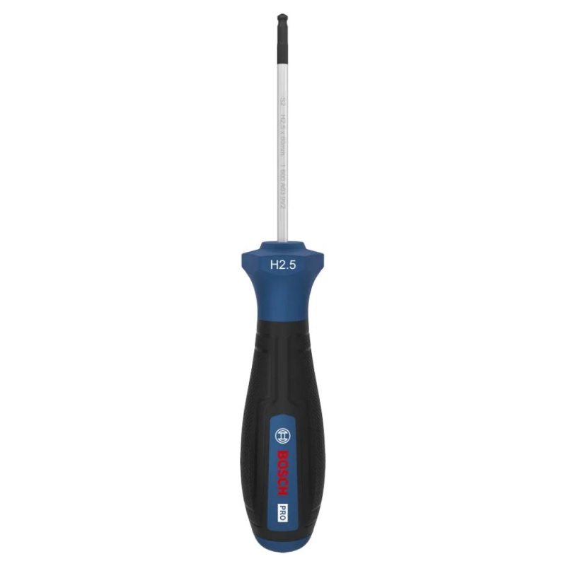 Destornillador Hexagonal H2,5 x 60 mm Bosch 1600.A03.9ST-000