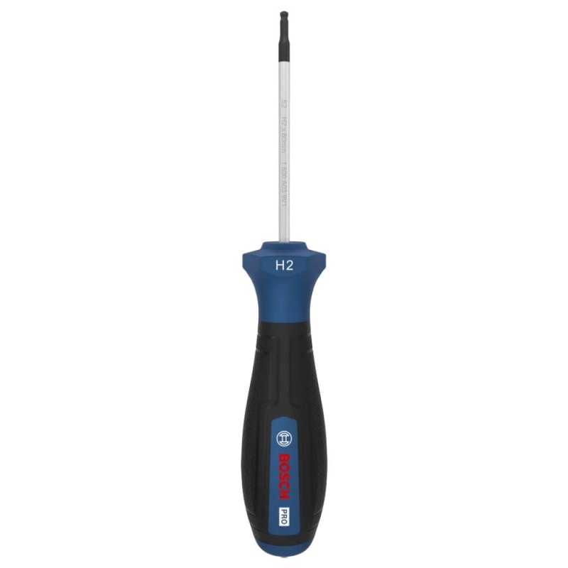 Destornillador Hexagonal H2 x 60 mm Bosch 1600.A03.9SS-000