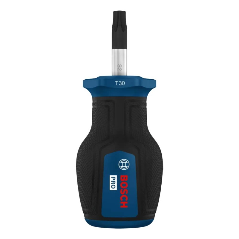 Destornillador Corto Stubby Torx TX30 x 25 mm Bosch 1600.A03.9TU-000