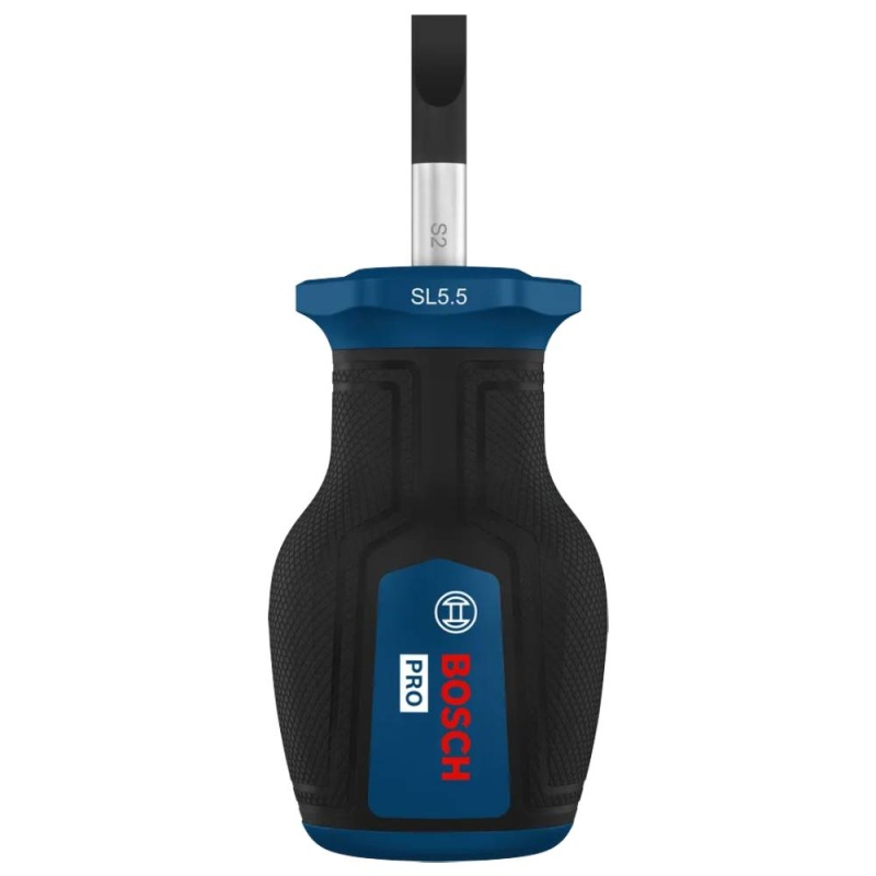 Destornillador Corto Stubby Slotted SL 1.0 x 5.5 x 25 mm Bosch 1600.A03.9TM-000