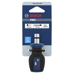 Destornillador Corto Punta Ratchet 1/4"x 20mm Bosch 1600.A03.9PV-000