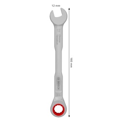 Llave Mixta con Ratchet 12 x 165 mm Bosch 1600.A03.AG8-000