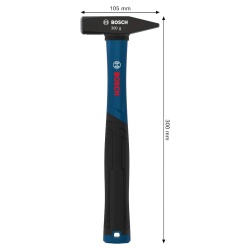 Martillo de Peña Cruzada 300g Bosch 1600.A03.B6C-000