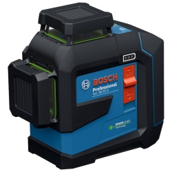 Nivel Láser 360° 3 Líneas Verde 80 M 1 Bat y Receptor GLL 80-33 G + Trípode para Nivel Altura BT 150 Bosch 0601.065.502-BOX