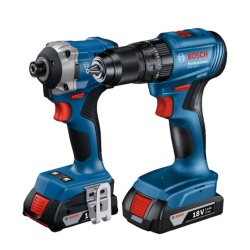 Tal. Percutor 1/2" GSB 185-LI + Atorn de Impacto 1/4" GDR 18V-215 + Amoladora Angular 4 1/2" 710W GWS700 Bosch 0601.9N2.0E7-BOX