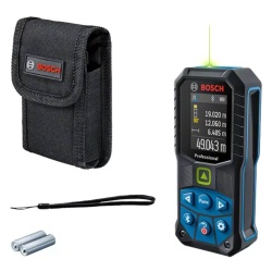 Medidor de distancia laser 50 mts Laser verde GLM 50-27 CG + Bateria 3.7V 1.0ah BA 3.7V Bosch 0601.072.U00-BOX