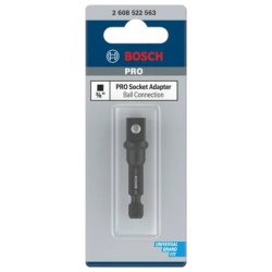 Adaptador Impact Pro para Dados 3/8" a 1/4" 50mm Bosch 2608.522.563-000