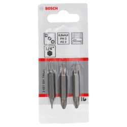Set Mixto Punta Doble 45mm 3Pz Bosch 2607.001.744-000