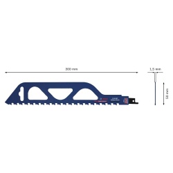 Hoja Sierra Sable Hollow Brick S1243HM Bosch 2608.900.417-000