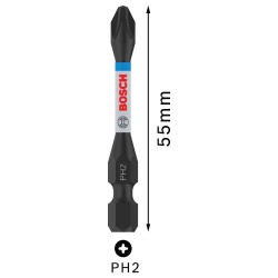 Puntas Impact Pro Phillips PH2 55mm 2Pz Bosch 2608.522.520-000