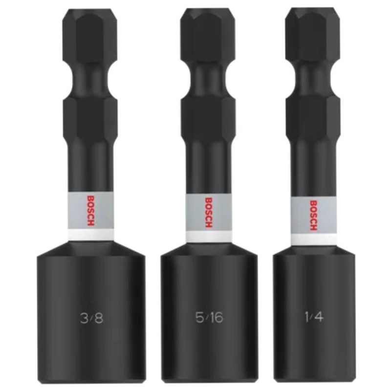 Set Mixto Dado Magnético Impact Pro Hexagonal 3Pz Bosch 2608.521.U65-000