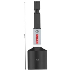 Dado Magnético Impact Pro Hexagonal 1/2" Bosch 2608.521.U70-000