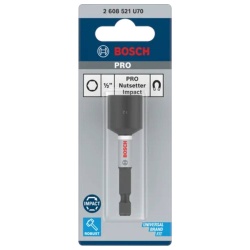 Dado Magnético Impact Pro Hexagonal 1/2" Bosch 2608.521.U70-000