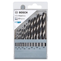Set de Brocas para Metal HSS PointTeQ 1.5-6.5 mm 13 Pz Bosch 2608.577.349-000