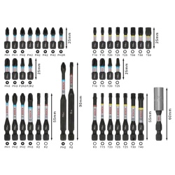 Set Mixto Puntas Impact Control 44 Pz Bosch 2608.521.U79-000