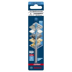 Broca Multi-Material CYL-9 6x60x100mm Bosch 2608.900.611-000