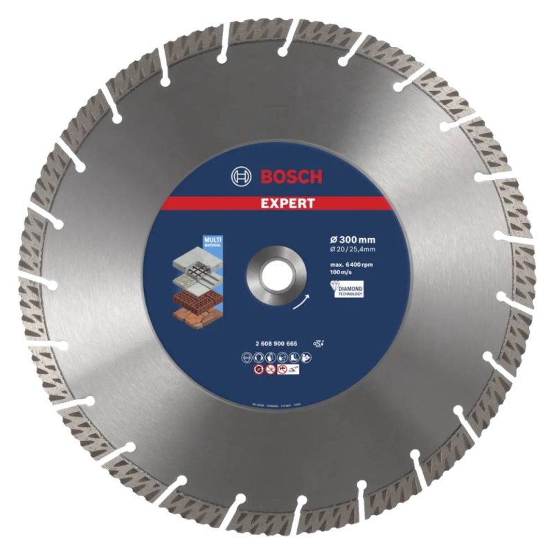 Disco Diamantado Segmentado 12" para Concreto Bosch 2608.900.665-000
