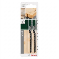 Hoja de Calar para Madera Corte Curvo T119BO 2Pz Bosch 2609.256.717-000