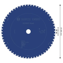 Disco de Sierra 12" 60D para Acero Bosch 2608.643.060-000