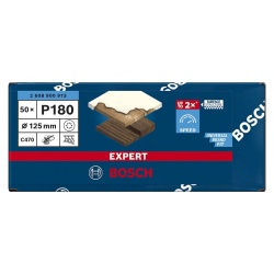 Discos de Lija para Madera 5" G 180 50Pz Bosch 2608.900.913-000