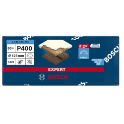 Discos de Lija para Madera 5" G 400 50Pz Bosch 2608.900.916-000