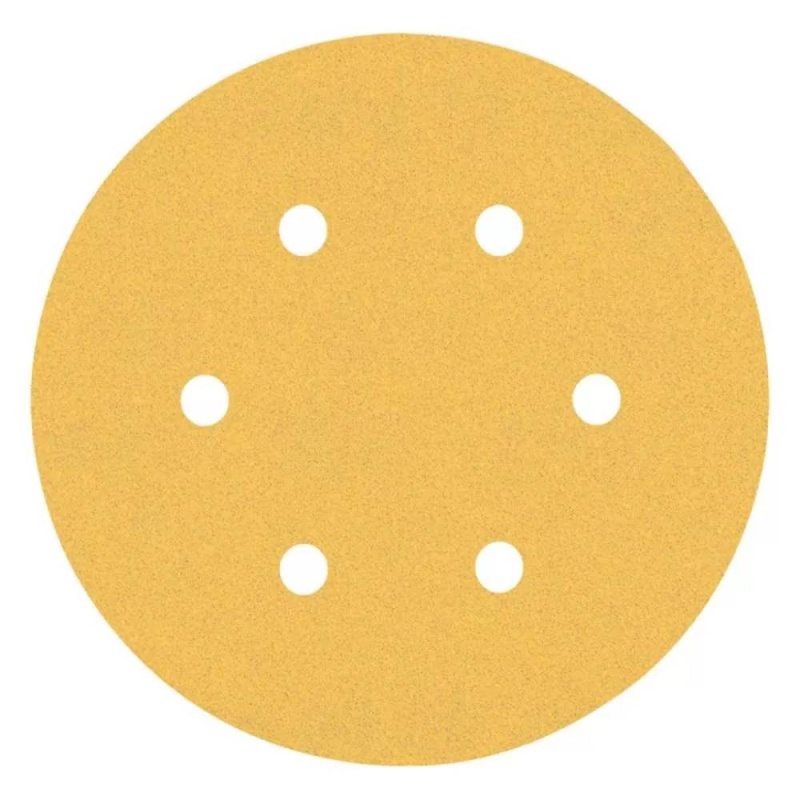 Discos de Lija para Madera 6" G 60 / 120 / 240 6Pz Bosch 2608.900.822-000