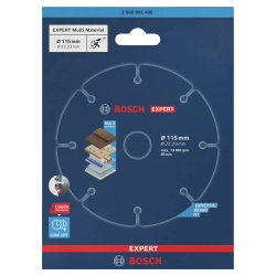 Disco Corte Carbide Multimaterial 4-1/2" 115 x 22.23 mm Bosch 2608.902.488-000