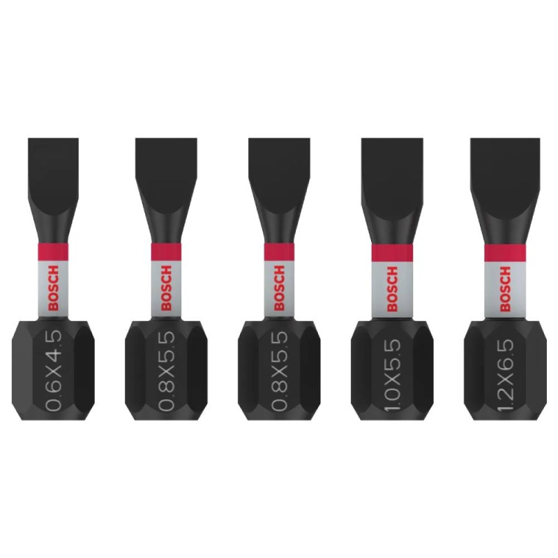 Set Puntas Impact Pro Plana 25mm 5Pz Bosch 2608.521.U60-000