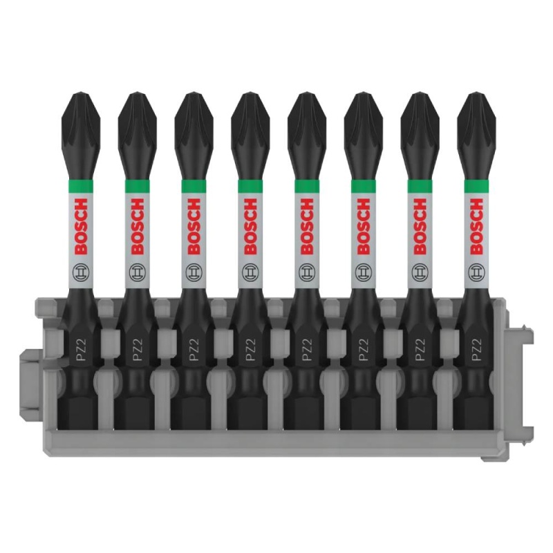 Set Puntas Impact Pro Pozidriv PZ2 55mm 8Pz Bosch 2608.522.331-000