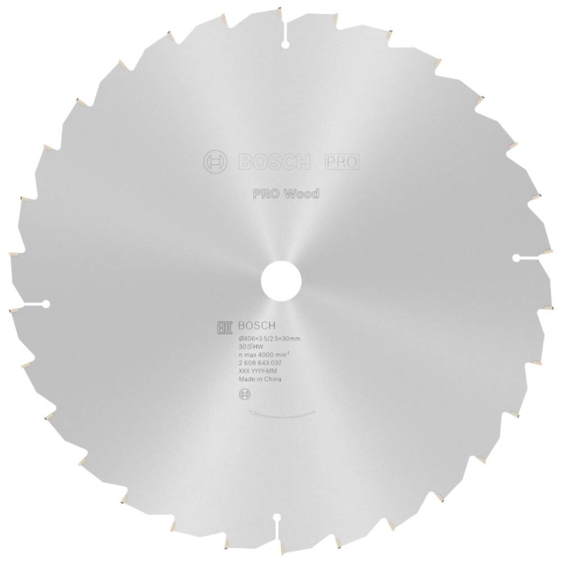 Disco Sierra Circular Optiline 16" 30D Bosch 2608.643.037-000
