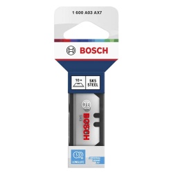 Cuchilla para Navaja plegable 10Pz Bosch 1600.A03.AX7-000