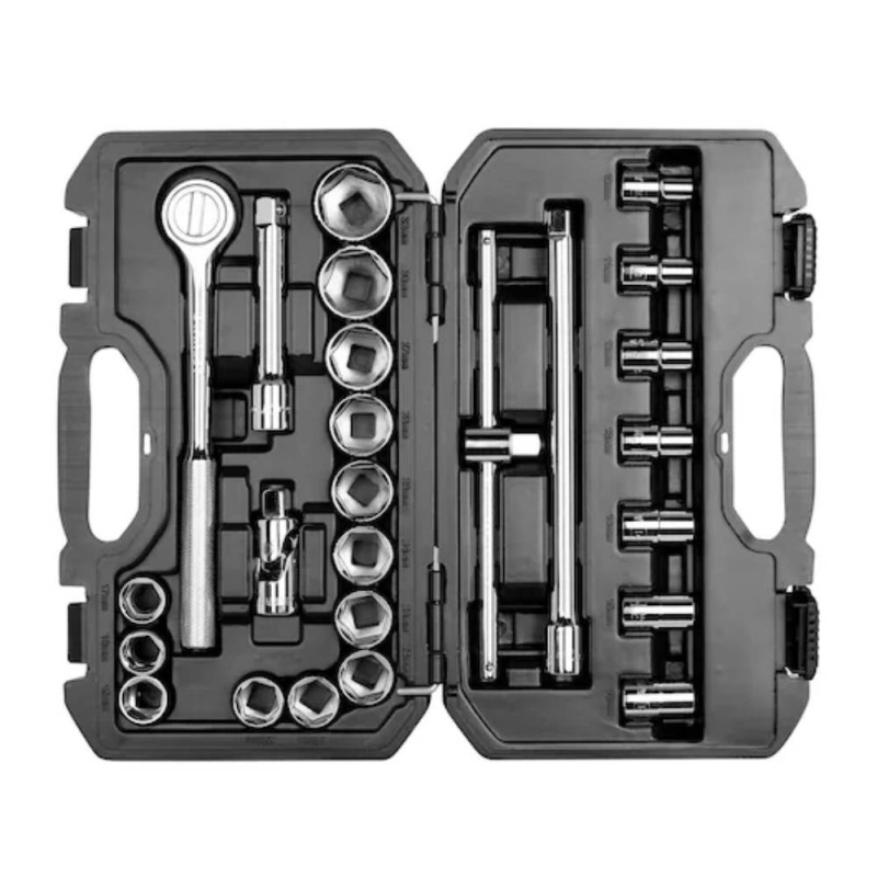 Juego de Dados y Ratchet 1/2" 25 Piezas Stanley STMT45508-LA