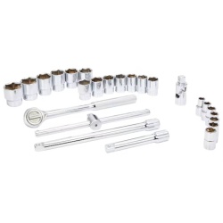 Juego de Dados y Ratchet 1/2" 25 Piezas Stanley STMT45508-LA