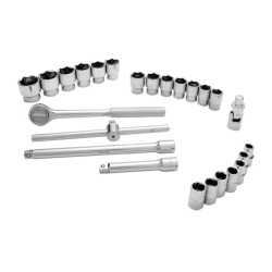 Juego de Dados y Ratchet 1/2" 25 Piezas Stanley STMT45508-LA