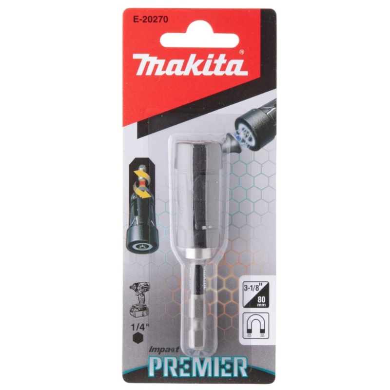 Porta Punta impact Ultra Magnetico 1/4" x 79mm Makita E-20270
