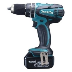 Taladro Percutor 1/2" 18V Inc 2Bat y Carg Makita DHP456RF