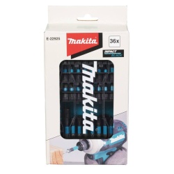 Set Impact Black de Puntas y Dados Imantados 1/4" 36Pz Makita E-22925