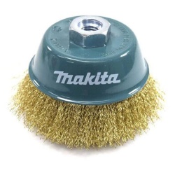 Grata copa 4" pelo 0.3mm Ondulada rosca M14 Makita D-55376