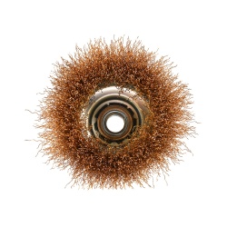 Grata copa 4" pelo 0.3mm Ondulada rosca M14 Makita D-55376