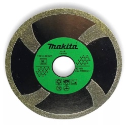 Disco Diamantado Borde Electrochapado para Marmol (Humedo) 4-3/8" Makita D-45004